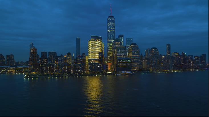 纽约城市夜景