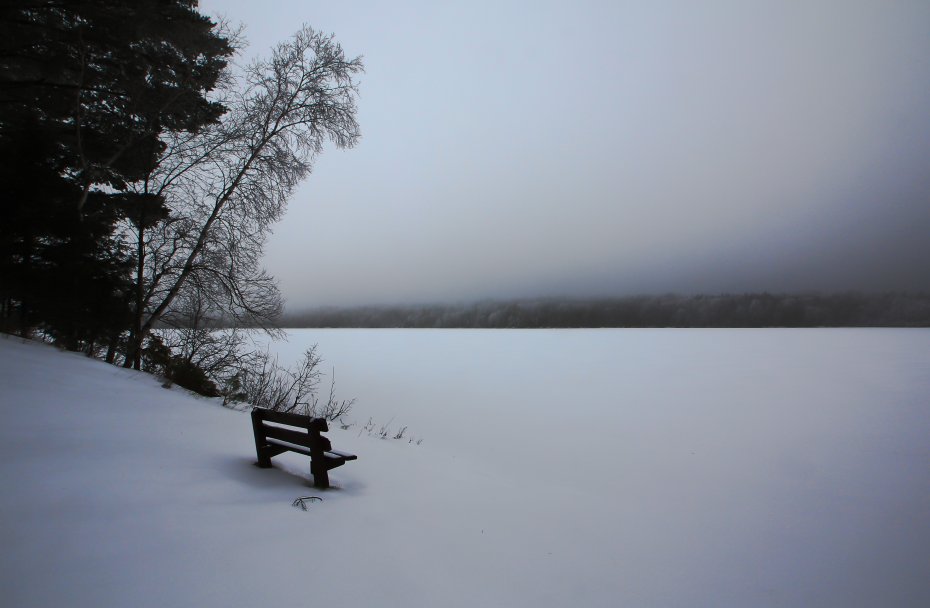 皑皑白雪风景