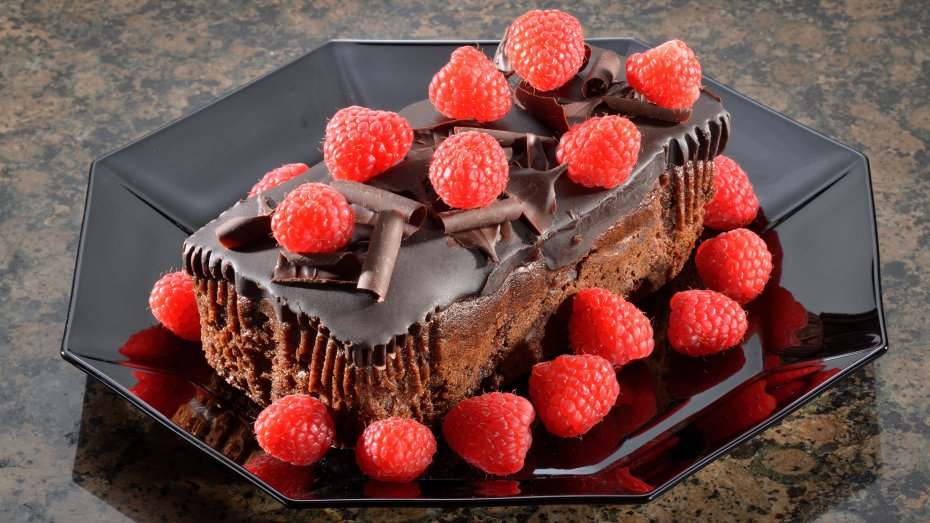 树莓 巧克力蛋糕