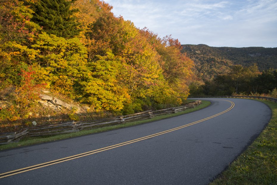 山间公路风景