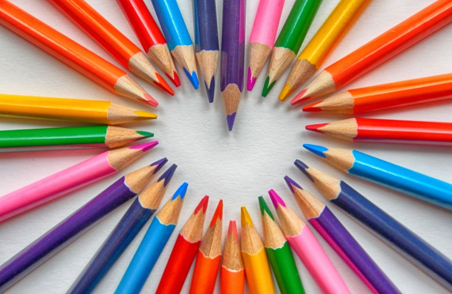 创意铅笔爱心