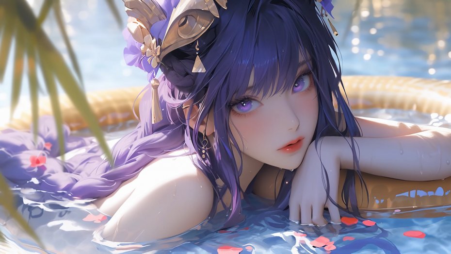 原神雷电将军精美漂亮4k