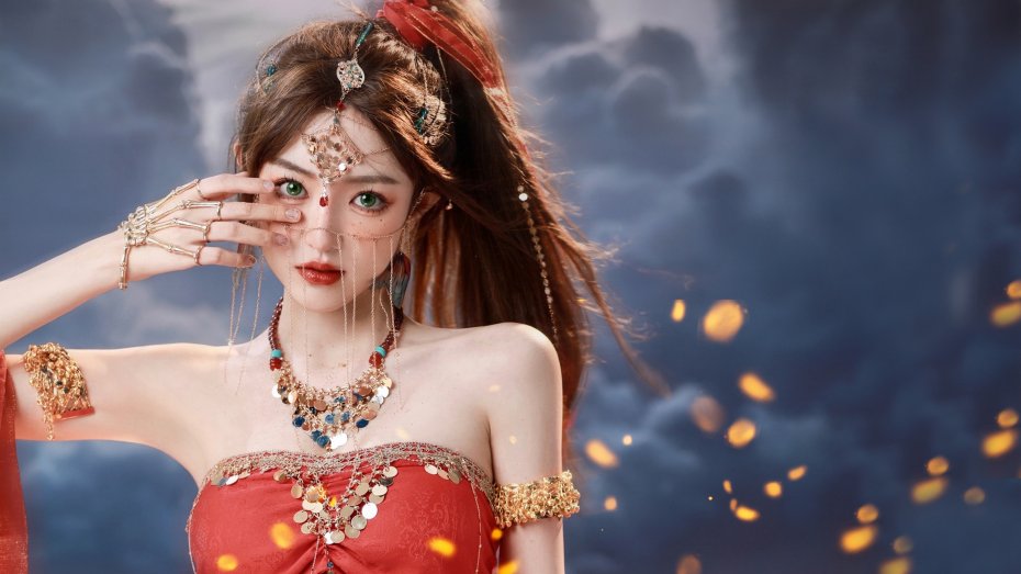 美女写真 鬼刀北漠之蝶，风曳公主