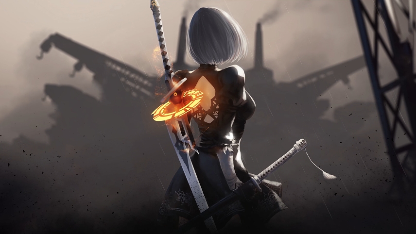 YoRHa No.2 Type B 尼尔：机械纪元动态壁纸