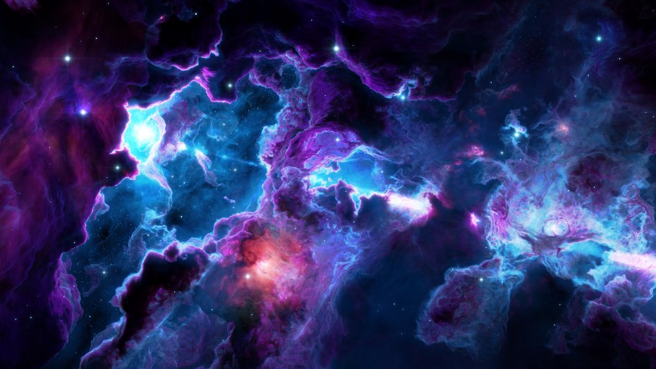 梦幻星云宇宙风景壁纸