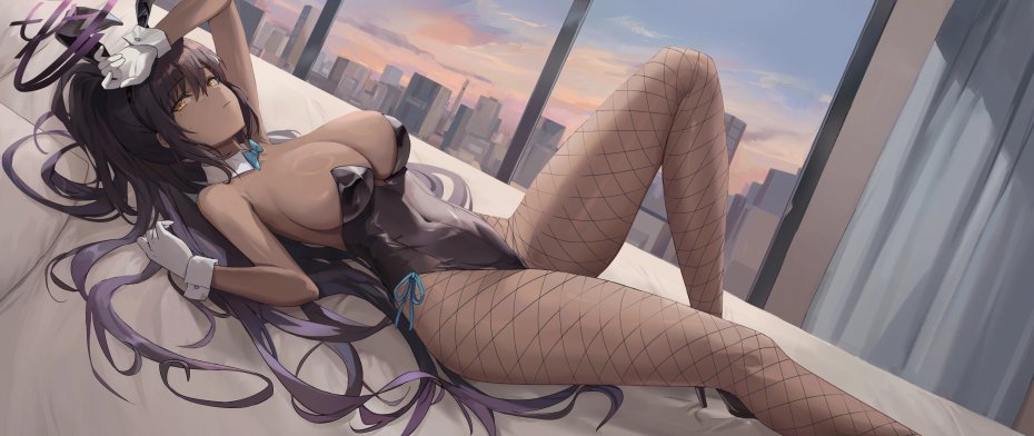 性感兔女郎动漫插画壁纸