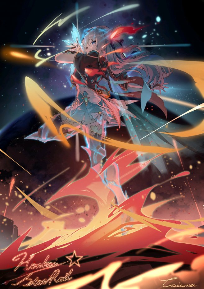 《崩坏：星穹铁道》角色战斗风手机壁纸
