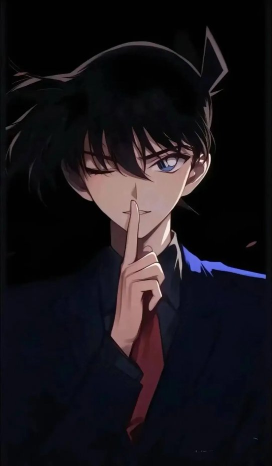 工藤新一动漫角色风手机壁纸