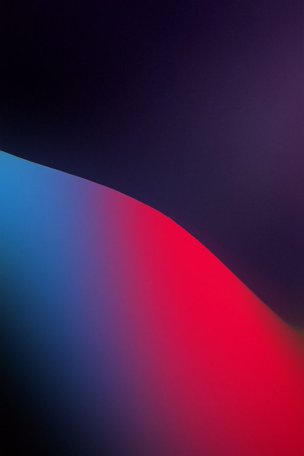 红蓝渐变简约风手机壁纸