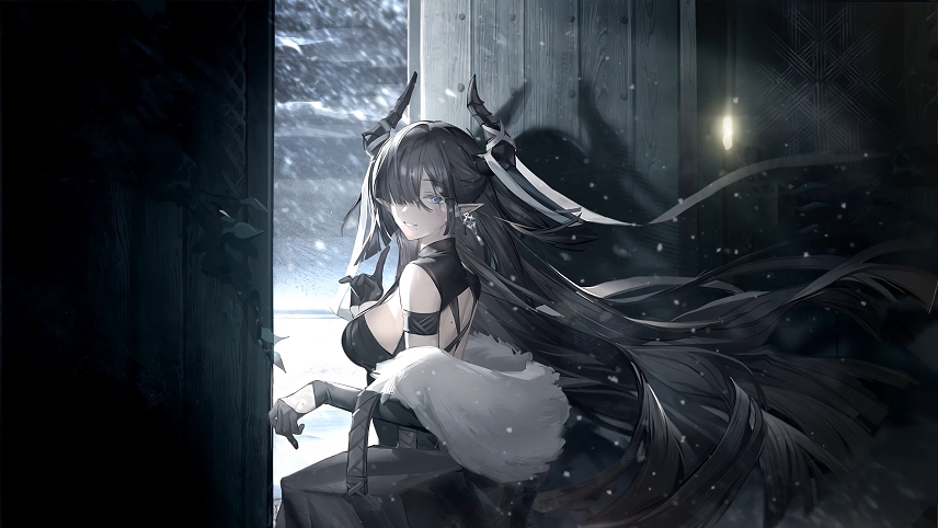 萨卡兹女士午夜遐想 方舟
