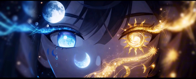 Iuno 呼啸波月亮和太阳动态壁纸