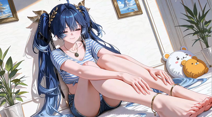 Iuno卧室 长腿 游戏动态壁纸