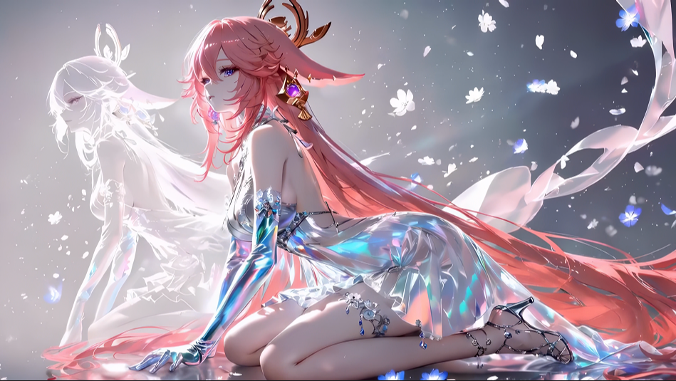 八重巫女樱闪闪原神动态壁纸