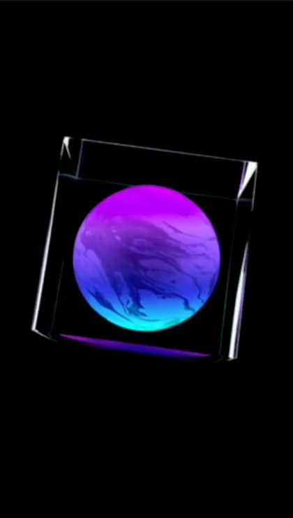 3D立体炫彩星球